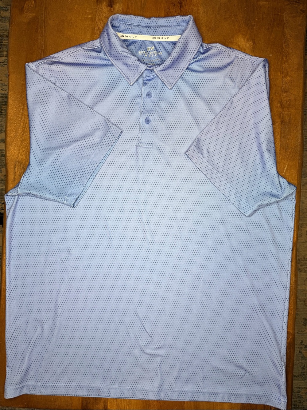 Rorie Whelan Light Blue Men’s Polo Shirt